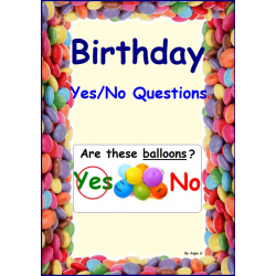 FREE Birthday Yes/No Questions Print and Go
